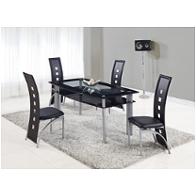 D1058dt Global Furniture 1058 Dining Room Furniture Dinette Table