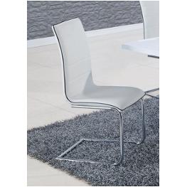 D490dc-wh Global Furniture 490 Dining Room Furniture Dinette Chair