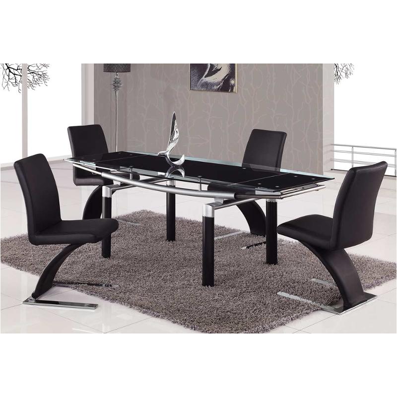 D88dt-bl Global Furniture 88 Dining Room Furniture Dinette Table