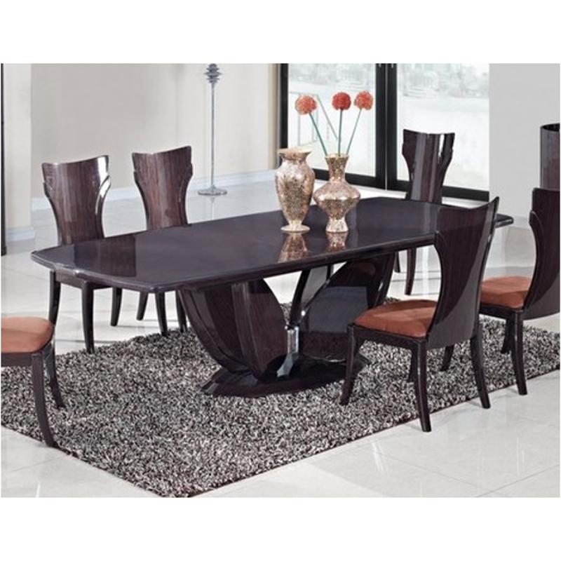 D52-wenge-dt Global Furniture 52 - Wenge Dining Room Furniture Dinette Table