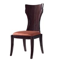 D52-wenge-dc Global Furniture 52 - Wenge Dining Room Furniture Dinette Chair