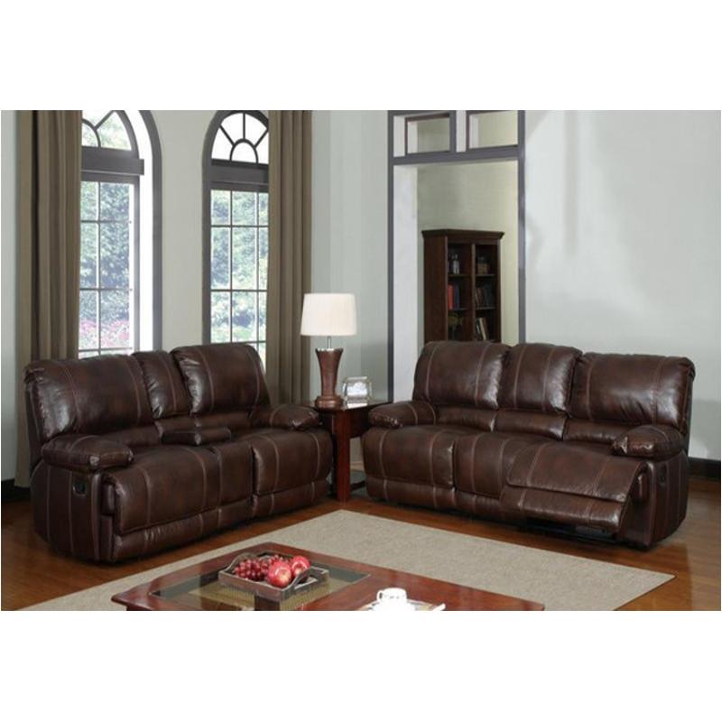 U1953-s Bonded - Brown Global Furniture U1953 Bonded - Brown Living Room Furniture Sofa