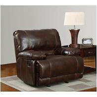 U1953-r Bonded - Brown Global Furniture U1953 Bonded - Brown Living Room Furniture Recliner