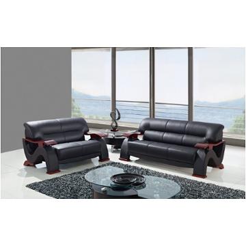 U2033-s Bonded - Black Global Furniture U2033 Bonded - Black Living Room Furniture Sofa
