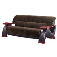 U2033-s Champion - Chocolate Global Furniture U2033 Champion - Chocolate Living Room Furniture Sofa