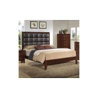 Carolina-m-kb Global Furniture Carolina - Merlot Bedroom Furniture Bed