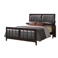 Rosa-ab-kb Global Furniture Rosa - Antique Black And Black Bedroom Furniture Bed