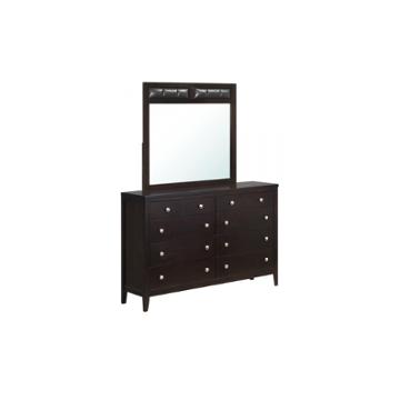 Rosa-ab-d Global Furniture Rosa - Antique Black And Black Bedroom Furniture Dresser
