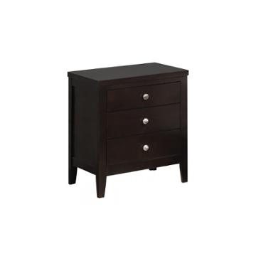 Hayden Bl Ns Global Furniture Hayden Black Night Stand Black