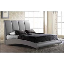 8272-gr-kb Global Furniture 8272 - Gray Bedroom Furniture Bed