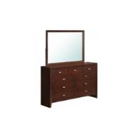 Carolina-m-d Global Furniture Carolina - Merlot Bedroom Furniture Dresser
