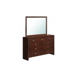 Carolina-m-m Global Furniture Carolina - Merlot Bedroom Furniture Mirror