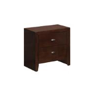 Carolina-m-ns Global Furniture Carolina - Merlot Bedroom Furniture Nightstand