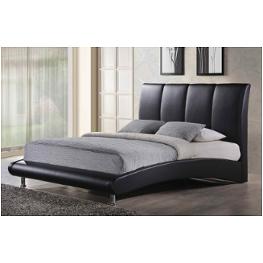 8272-bl-kb Global Furniture 8272 - Black Bedroom Furniture Bed