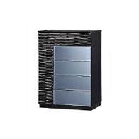 Manhattan-bl-ch Global Furniture Manhattan - Black Bedroom Furniture Chest