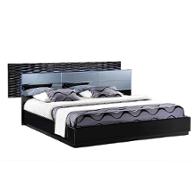 Manhattan-bl-qb Global Furniture Manhattan - Black Bedroom Furniture Bed