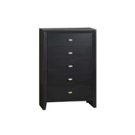 Carolina-bl-ch Global Furniture Carolina - Black Bedroom Furniture Chest