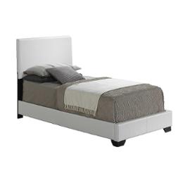 8103-wh-tb Global Furniture 8103 - White Bedroom Furniture Bed