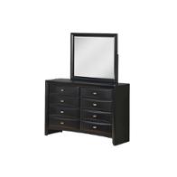 Linda-bl-d Global Furniture Linda - Black Bedroom Furniture Dresser