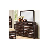 Sarina-vo-d Global Furniture Sarina - Varnish Oak Bedroom Furniture Dresser