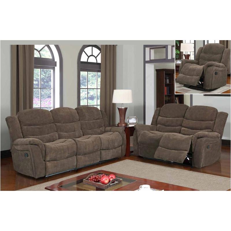 U8302-r - Vegas Raisin Global Furniture U8302 - Vegas Raisin Living Room Furniture Recliner