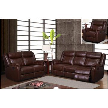 U9303c-l - Brown Global Furniture U9303c - Brown Living Room Furniture Loveseat