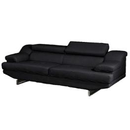 U8141-s - Nat-black-wagner Black Global Furniture U8141 - Nat-black And Wagner Black Living Room Furniture Sofa