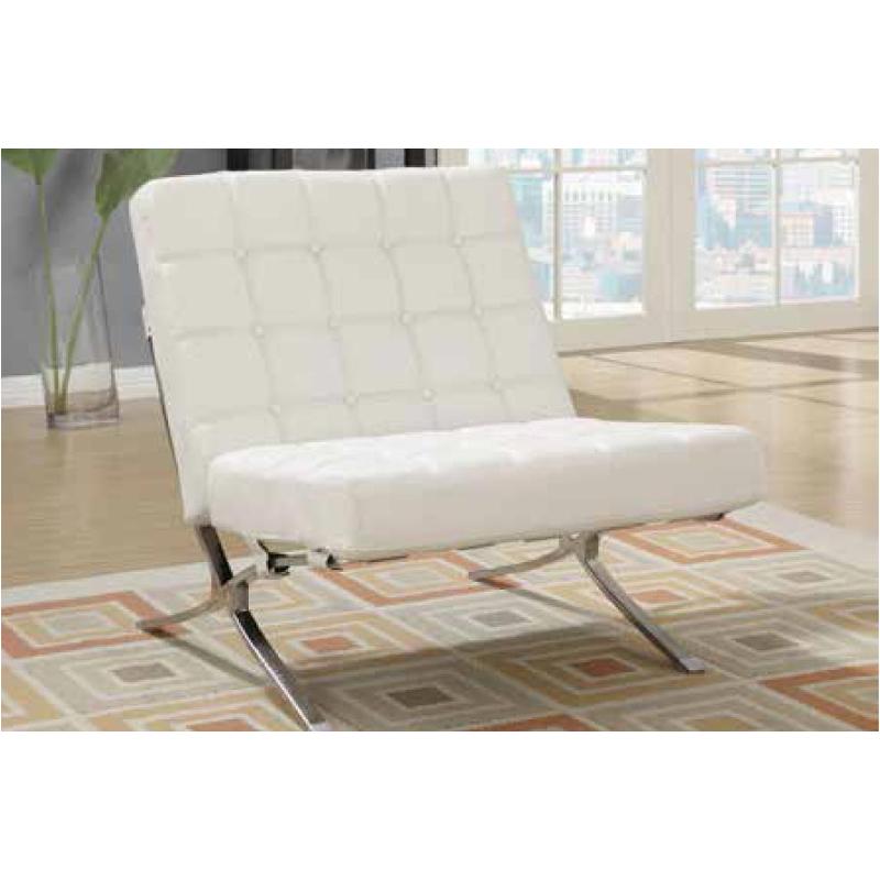 U6293-wh-ch Global Furniture Accent Chair Accent Furniture Accent Chair