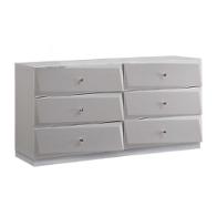 Barcelona-sl-d Global Furniture Barcelona - Silver Line Bedroom Furniture Dresser