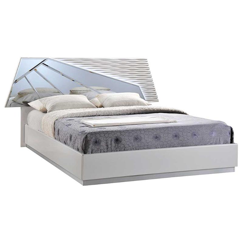 Barcelona-sl-qb Global Furniture Barcelona - Silver Line Bedroom Furniture Bed