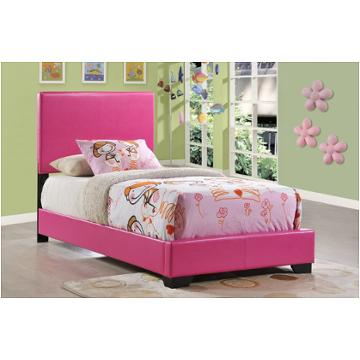 8103-p-tb Global Furniture 8103 - Pink Bedroom Furniture Bed
