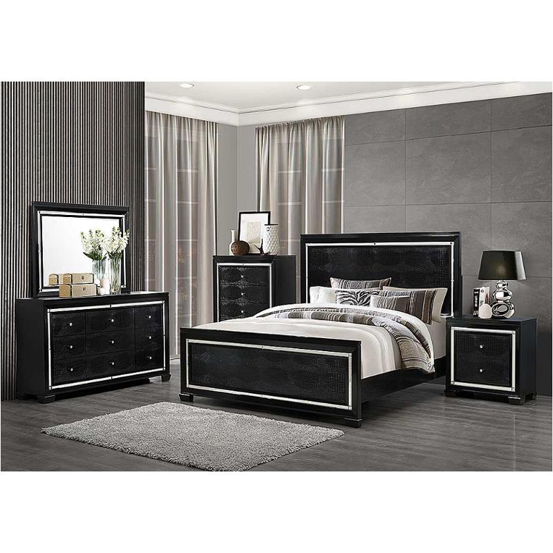 Galaxy Mb Kb Global Furniture King Bed, Black King Bed Set