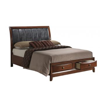 Oasis-oa-qb Global Furniture Oasis - Oak Bedroom Furniture Bed