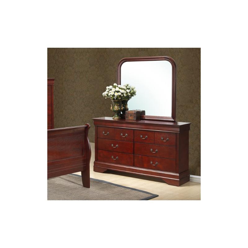 Philippe-ch-d Global Furniture Philippe - Cherry Bedroom Furniture Dresser