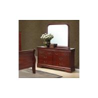 Philippe-ch-m Global Furniture Philippe - Cherry Bedroom Furniture Mirror