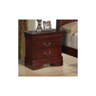 Philippe-ch-ns Global Furniture Philippe - Cherry Bedroom Furniture Nightstand