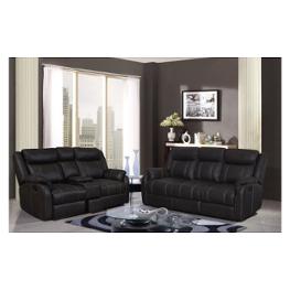 U7303c-rs - Printed Fabric - Gin Rummy Charcoal Global Furniture U7303c - Printed Fabric - Gin Rummy Charcoal Living Room Furniture Sofa