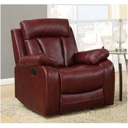 U97601-r - Burgundy Global Furniture U97601 - Burgundy Living Room Furniture Recliner