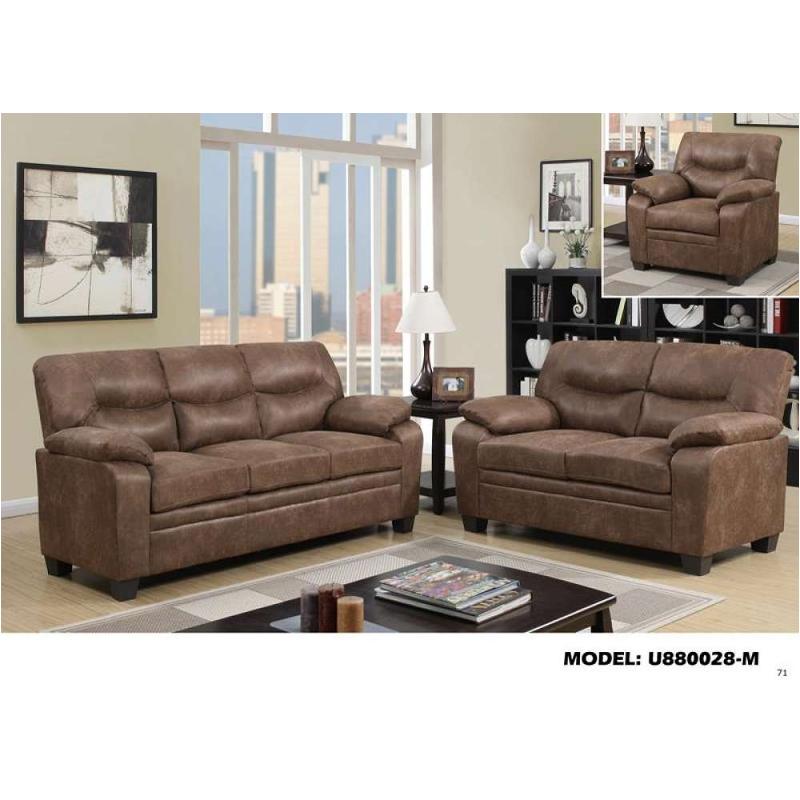 U880028-c - Printed Fabric - Mocha Global Furniture U880028 - Printed Fabric - Mocha Living Room Furniture Living Room Chair