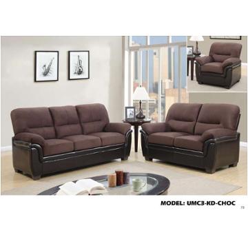 Umc3-c Rider Chocolate And Brown Global Furniture Umc3 - Rider Chocolate And Brown Living Room Furniture Living Room Chair