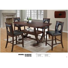 D1007bt Global Furniture 1007 Accent Furniture Counter Height Table