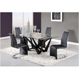 D2003dt-bl Global Furniture 2003 Dining Room Furniture Dinette Table