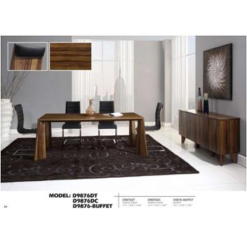D9876dt Global Furniture 9876 Dining Room Furniture Dinette Table