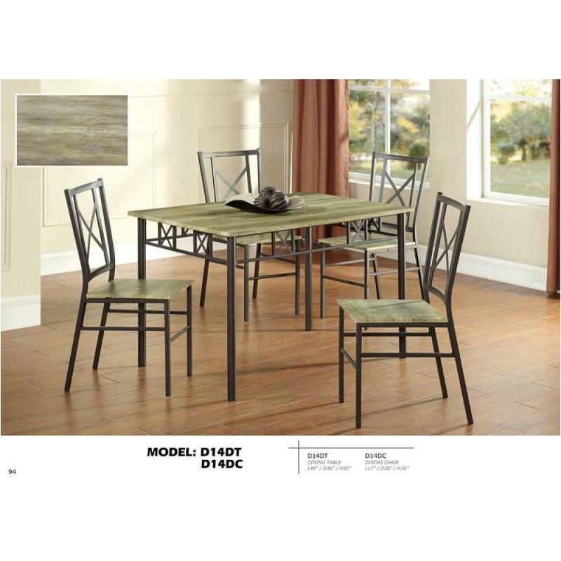 D14dt Global Furniture 14 Dining Room Furniture Dinette Table