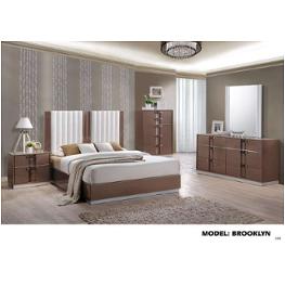 Brooklyn-br-qb Global Furniture Brooklyn - Brown Light Hg Bedroom Furniture Bed