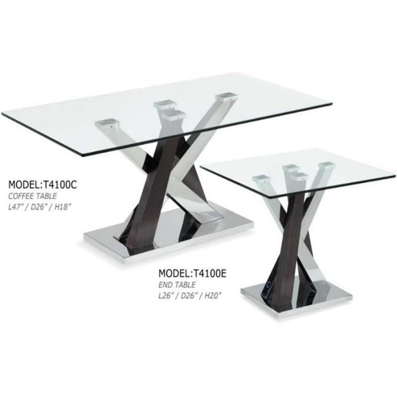 T4100e Global Furniture 4100 Living Room Furniture End Table