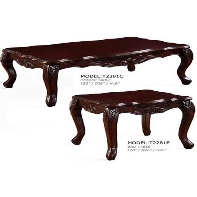 T2281e Global Furniture 2281 Living Room Furniture End Table