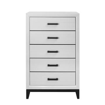 Kate-ch Global Furniture Kate - White Bedroom Furniture Chest