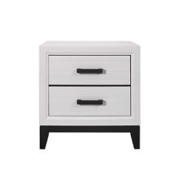 Kate-ns Global Furniture Kate - White Bedroom Furniture Nightstand