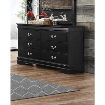 Marley-bl-d Global Furniture Marley - Black Bedroom Furniture Dresser
